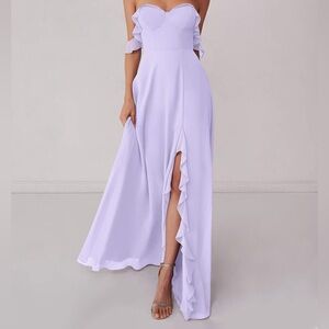 AZAZIE Lilac Dress